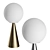 Elegant BILIA Table Lamp: Soft Illumination & Dazzling Design 3D model small image 2