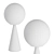 Elegant BILIA Table Lamp: Soft Illumination & Dazzling Design 3D model small image 5