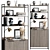 Luxury Wardrobe Display Cabinet 3D model small image 1