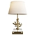 Delight Brass Table Lamp - Timeless Elegance 3D model small image 1
