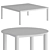 BOSC Outdoor/Indoor Table | Stylish & Versatile 3D model small image 5