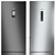 Siemens Refrigerator Set: 3 Appliances 3D model small image 3