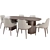Modern Elegance: Alaton Chair & Moon Dining Table 3D model small image 2
