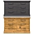 Fort 6-Drawer Wide Dresser | Spacious Storage 3D model small image 3