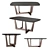 Art Wood Barrel Tables: Sleek Design, Multiple Sizes & Material Options 3D model small image 4