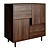 Addison Modern Nightstand - Sleek and Stylish 3D model small image 1