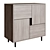 Addison Modern Nightstand - Sleek and Stylish 3D model small image 2