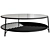 Contemporary Circle Coffee Table 3D model small image 3