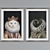 Cat Portrait Frame Set 3D model small image 3