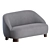 Stylish Margas LC3 Sofa 3D model small image 2