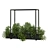 Green Oasis: Interior Plant Box Set 3D model small image 2