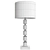 Elegant Crystal Bamboo Table Lamp 3D model small image 2