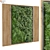 GreenWall Set 261: Vertical Plant Décor 3D model small image 1