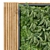 GreenWall Set 261: Vertical Plant Décor 3D model small image 4