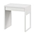 Sleek White Desk: MICKE 3D model small image 1