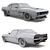 Vintage Chevy Camaro Valkyrja: Ringbrothers' Classic Beauty 3D model small image 14