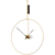 Daro Nomon Wall Clock: Sleek Timepiece with Modern Design 3D model small image 1