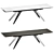 Parma Extendable Table with Ceramic Coating 3D model small image 1