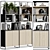 Modern Wardrobe & Display Cabinets 3D model small image 1