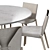 Paola + 1085 Edition: Elegant Dining Set 3D model small image 3