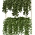 Metal Box Hanging Plant Set 229 3D model small image 3