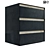 Minimalistic Chest of Drawers 3D model small image 1