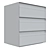 Minimalistic Chest of Drawers 3D model small image 3