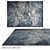 Luxury Art Silk Wool Carpet (16358) 3D model small image 1