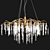 Elegant Willow Chandelier 3D model small image 1