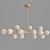 Mid-Century Ø 100 cm Chandelier 3D model small image 2