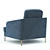 Modern Global Sofa: Lebom Rondo Armchair 3D model small image 3