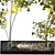 Backyard Oasis: Gravel, Stone, Spotlight, Plant 3D model small image 5