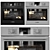 Modern Bosch Oven Collection 3D model small image 4