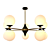 Elegant Mimosa Chandelier: A3649PL 3D model small image 2