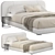 Porada Softbay Bed - Modern and Cozy 3D model small image 3