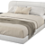 Porada Softbay Bed - Modern and Cozy 3D model small image 4