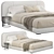 Porada Softbay Bed - Modern and Cozy 3D model small image 2