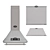 KAISER A Series Range Hood - Efficient and Eco-friendly! 3D model small image 5