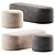 Modern Multi-Purpose Pouf & Bench 3D model small image 1