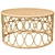 Modern Wicker Coffee Table: Lotta 3D model small image 1