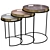 Modern Bailey Side Tables: Stylish and Functional 3D model small image 2