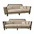 Mariner Belair: Stylish 2-Seater Sofa 3D model small image 4