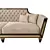 Mariner Belair: Stylish 2-Seater Sofa 3D model small image 8