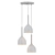 Nordic Teardrop Multi Pendant Light 3D model small image 2