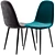 Modern Breeze Chair & Tina Table Set 3D model small image 5