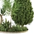 Outdoor Plant Vol 40: Stunning 3D Max Model 3D model small image 2