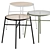 Piper Steel Stool: Stylish and Durable 3D model small image 1