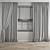 Polygonal Curtain: High Quality 3D Model 3D model small image 5