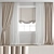 Polygonal Curtain: High Quality 3D Model 3D model small image 6
