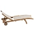 Caldo Sunlounger: Relax in Style 3D model small image 3